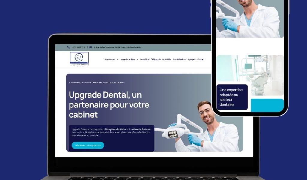 Nouveau site Upgrade Dental